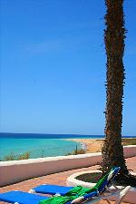 Blick auf den Strand