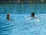 Schwimmen im Pool