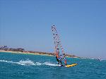Surfen auf dem Meer