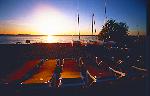 Sonnenuntergang am Strand