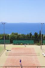 Tennis spielen