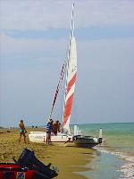 Strand und Segel
