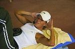 Frau beim Sport