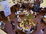 Blick auf das Buffet