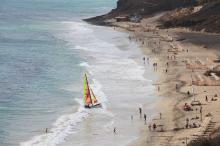 Wassersport am Strand