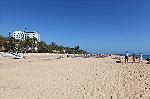 Strand vor dem Club