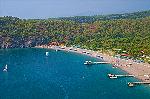 Bucht vom Meer aus