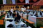 Eindecken f�r den Abend