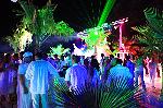 Lasershow im Club Camyuva