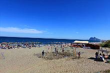 Sportaktivitäten am Strand