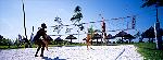 Beachvolleyball spiel