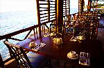Restaurant mit Meersicht