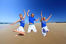 Animation am Strand