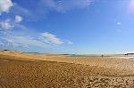 Wandern am Sandstrand