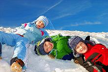 Kinder im Winter
