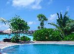 Strandblick vom Pool