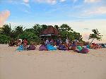 Genie�en am Strand