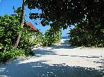 Weiser Sandstrand im Robinson