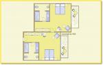 Familienzimmer mit Verbindungst�r