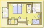Economy-Doppelzimmer Typ 1