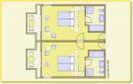 Familienzimmer mit Verbindungst�r