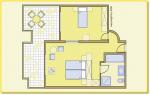 Dreibettzimmer