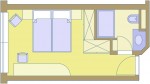 DZS1 Doppelzimmer Typ1