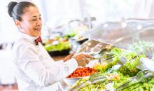 Service am Buffet