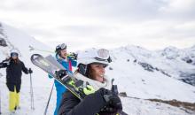 Skifahren in der Alpenrose
