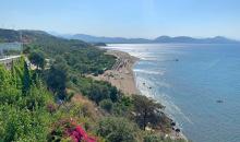 Blick auf den Strand