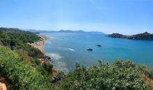 Blick auf den Strand