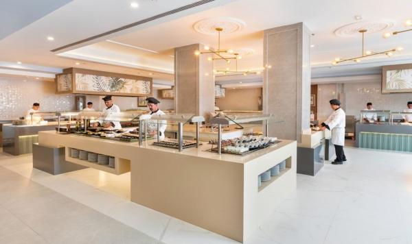 Buffetbereich im Hauptrestaurant