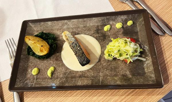 Gourmet Teller im Restaurant