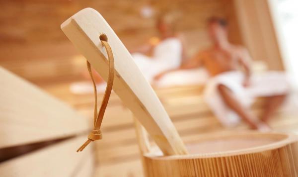 Entspannen in der Sauna