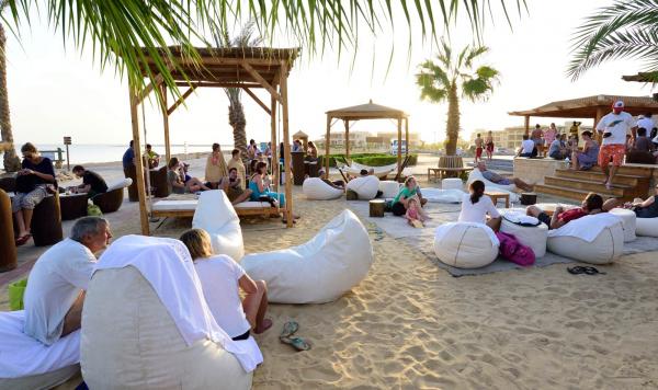 Relaxen unter freiem Himmel