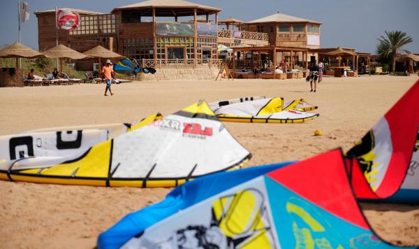 Blick auf 7Bft KiteHouse