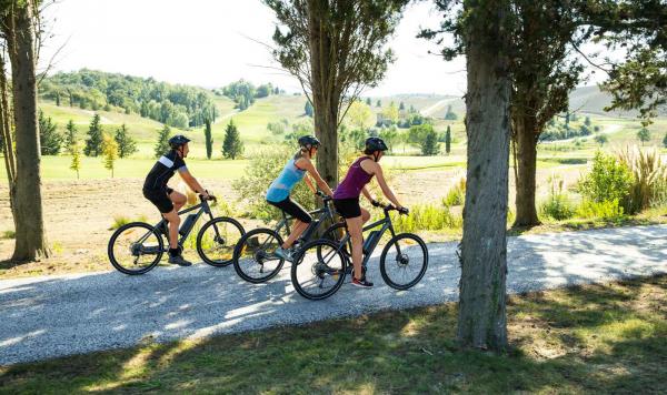 Ausflug mit dem Fahrrad