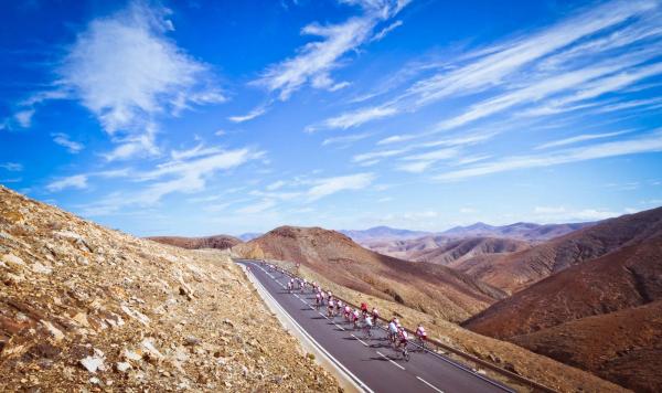 Radrennen auf Fuerteventura