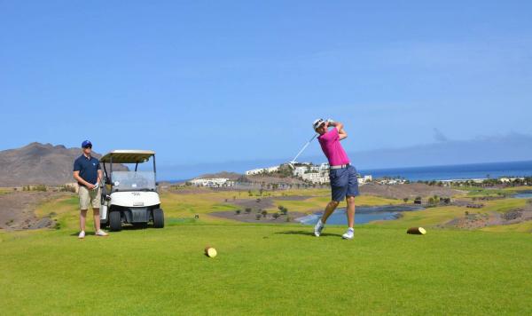 Toller Ausblick beim Golfen