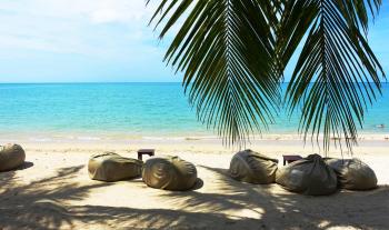 Relaxen am Strand