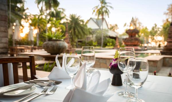 Romantisches Dinner in Thailand