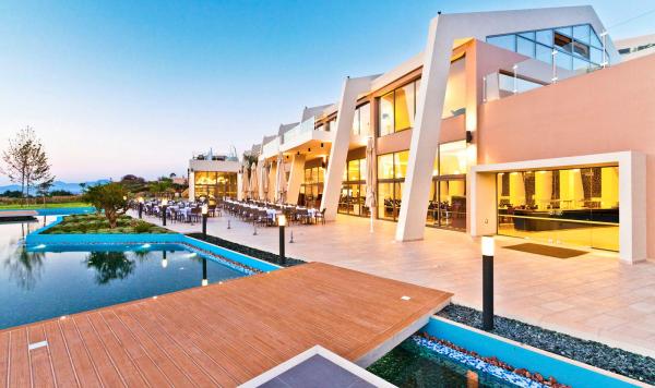 Restaurantanlage Abends