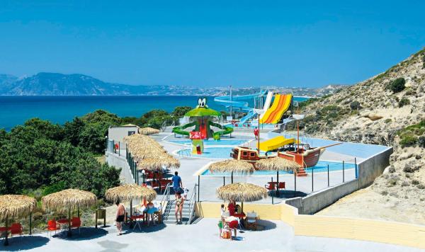 Waterpark mit Rutschen