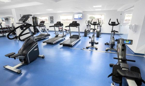 Ausstattung im Fitnessraum