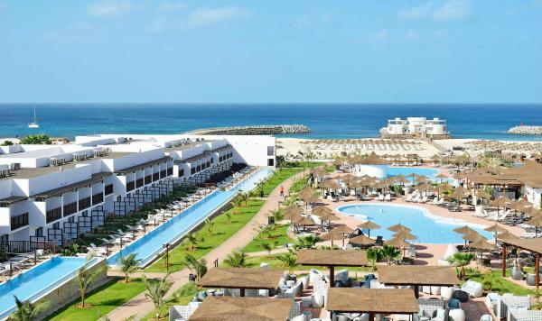 Blick über die Hotelanlage