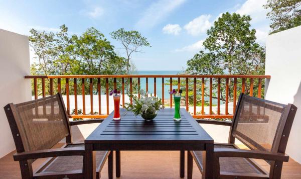 Balkon mit Meerblick