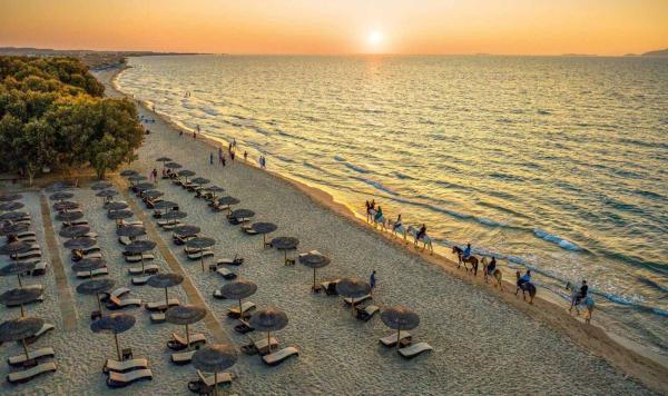Sonnenuntergang am Strand