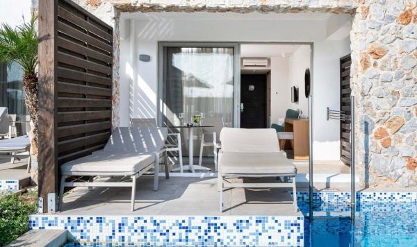 Wohnbeispiel Swim up Terrasse