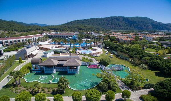 Außenblick auf Green & Grill