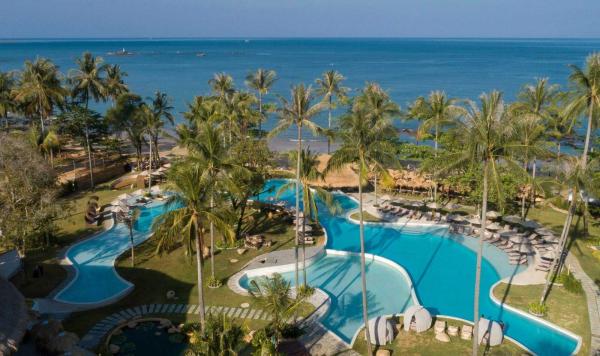 Eden Beach Resort und Spa Luftaufnahme